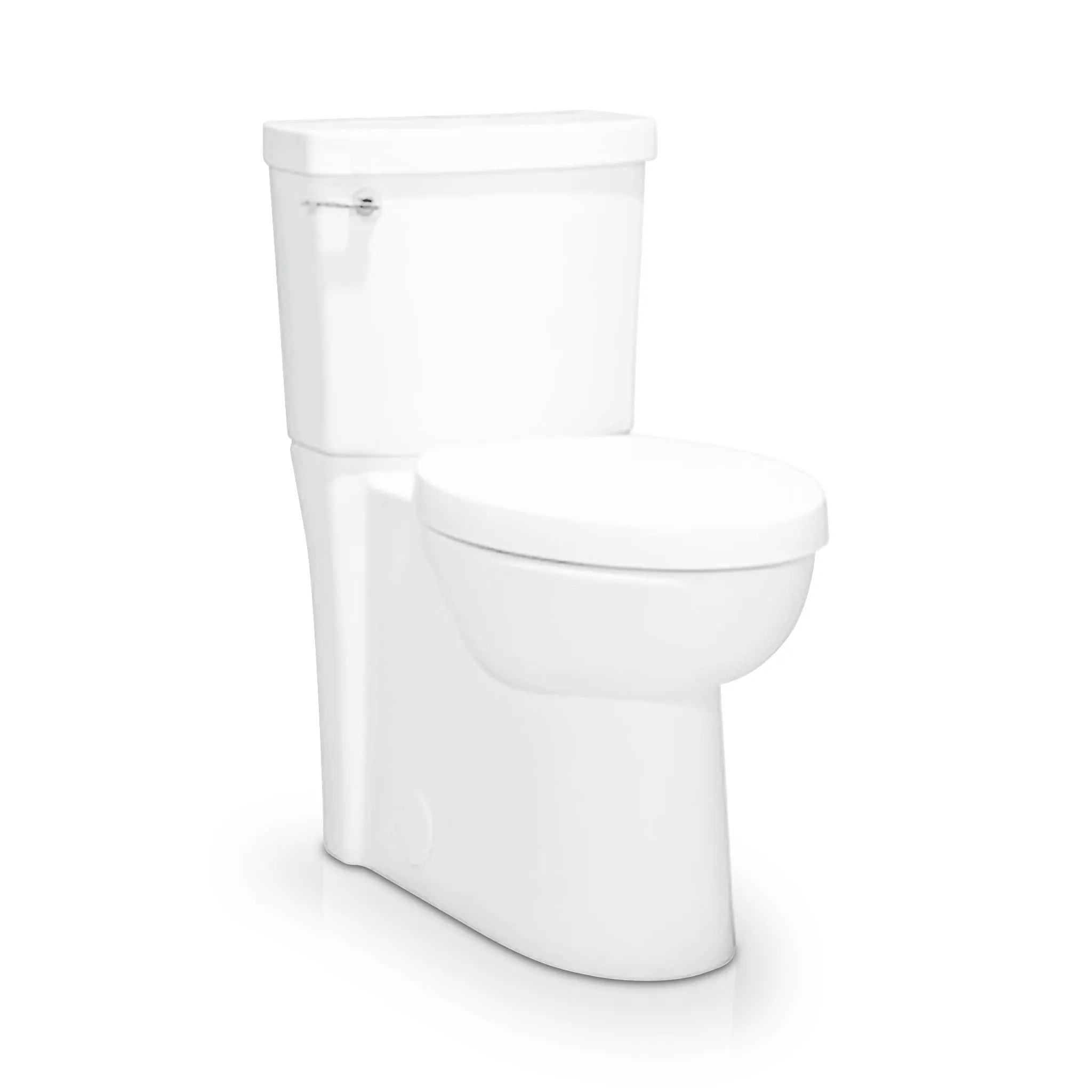 American Standard Studio Concealed Trapway Right Height FloWise Elongated Toilet with Seat