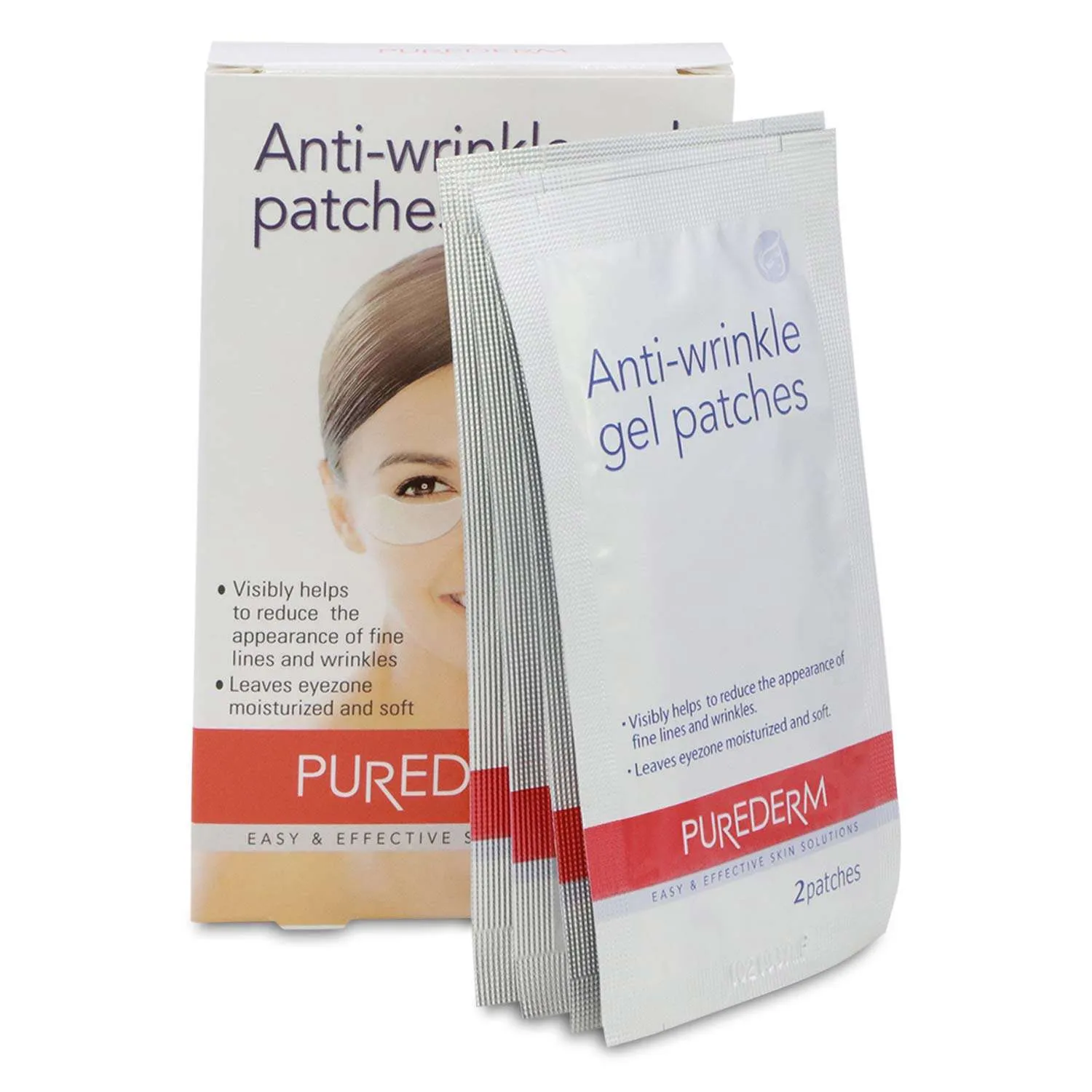 Amirose Purederm Anti Wrinkle Under Eye Fine Lines Gel Patches