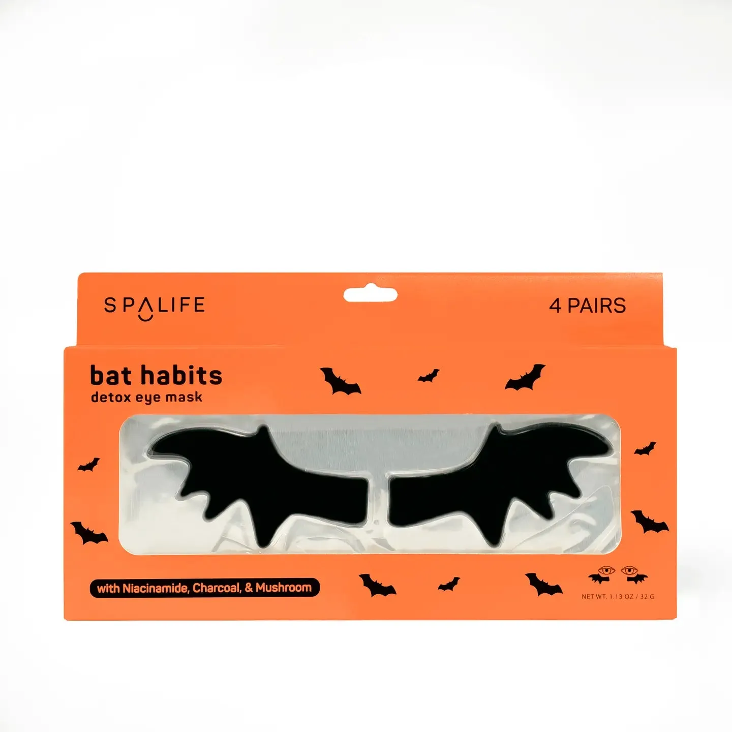 Bat Habits Detox Under Eye Masks - 4 pairs