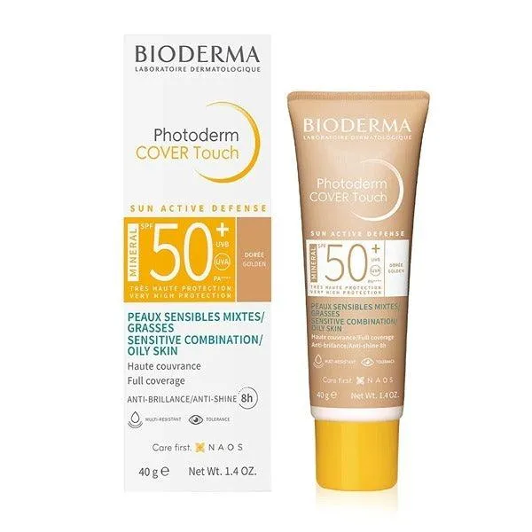 Bioderma Photoderm Cover Touch SPF 50  Golden Tinted 40g