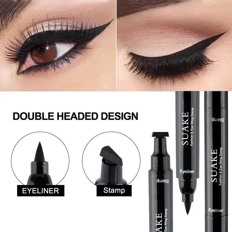 Black Seal Liquid Eyeliner: Waterproof Smudge-proof Precision Pen