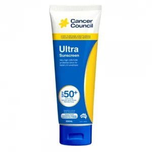 Cancer Council Ultra Sunscreen SPF50  Tube 250ml