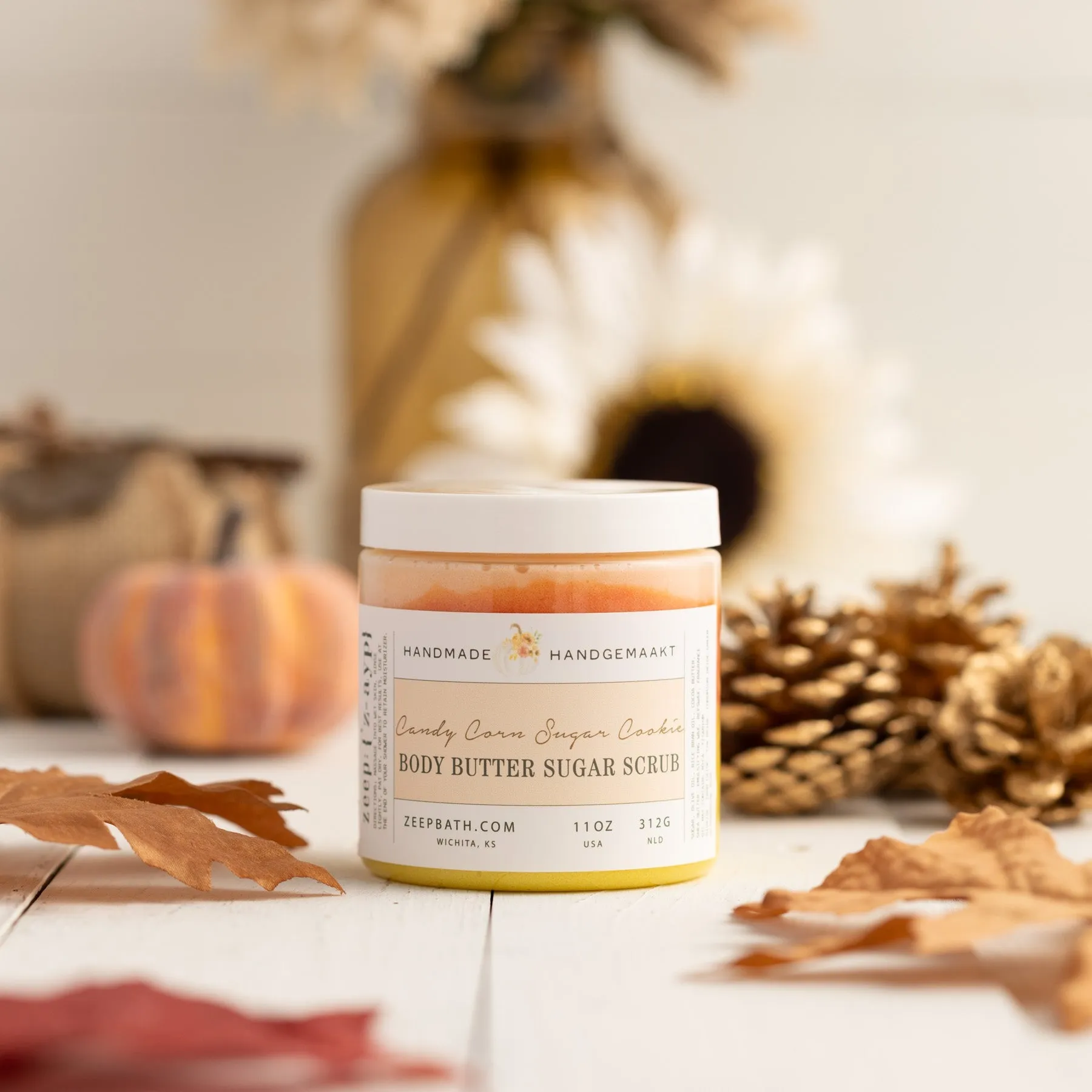 Candy Corn Sugar Cookie Body Butter Sugar Scrub