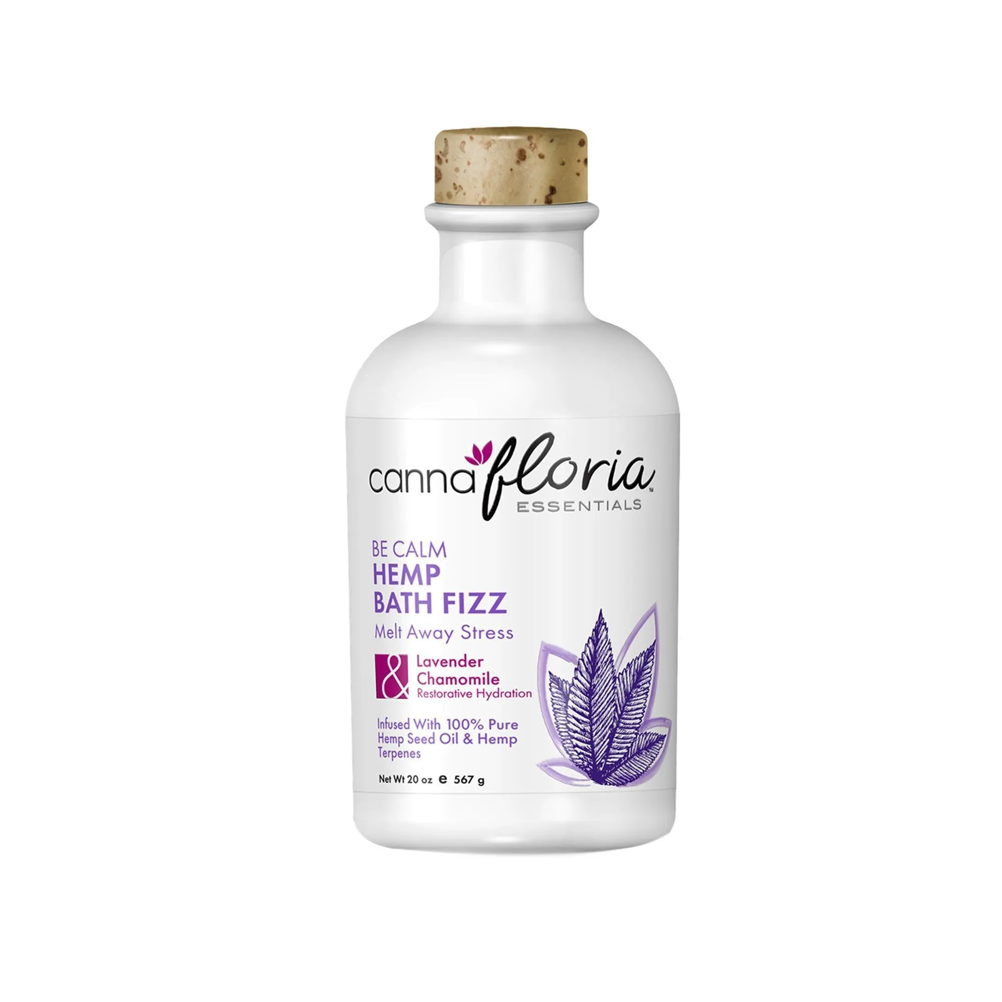 Cannafloria Hemp Bath Fizz