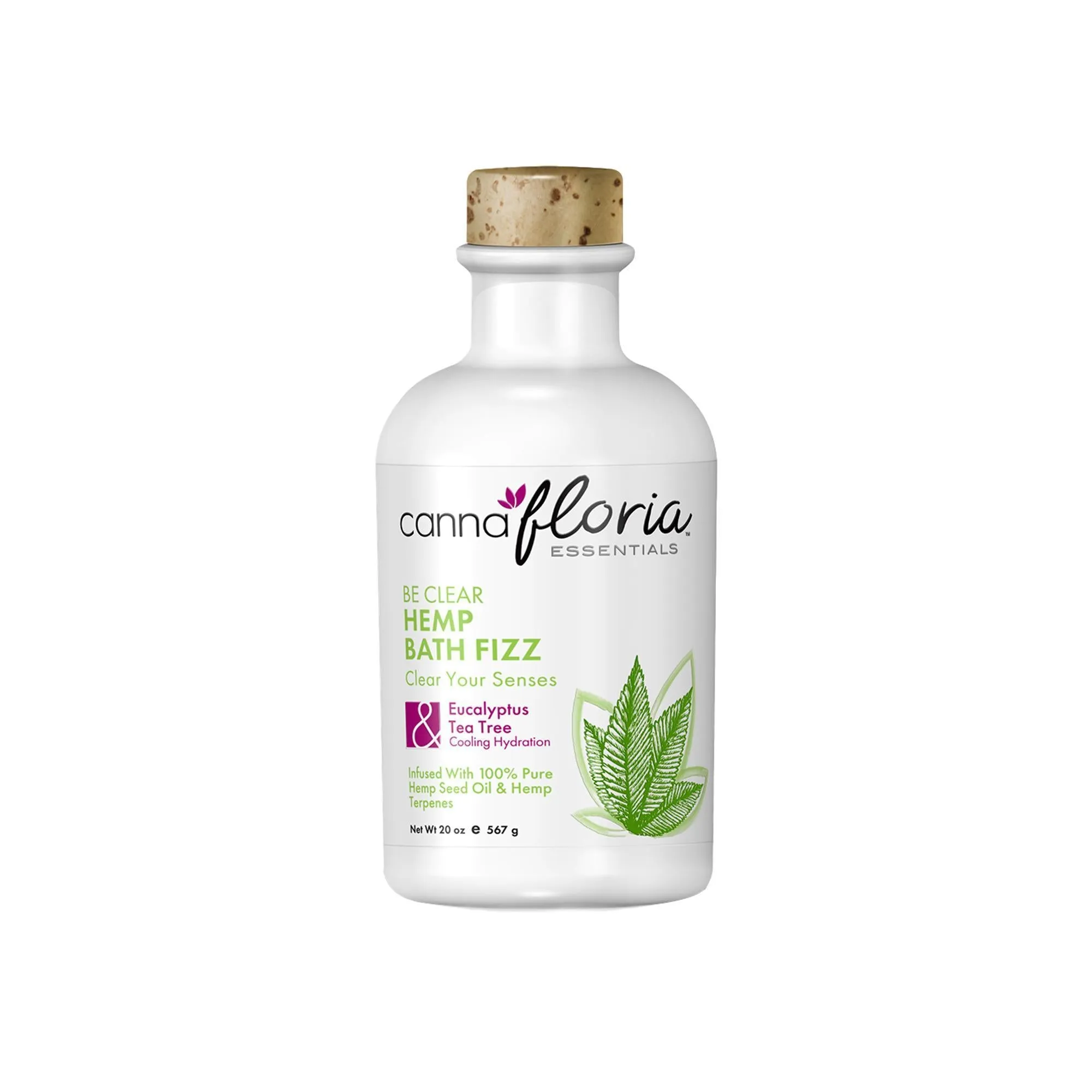 Cannafloria Hemp Bath Fizz