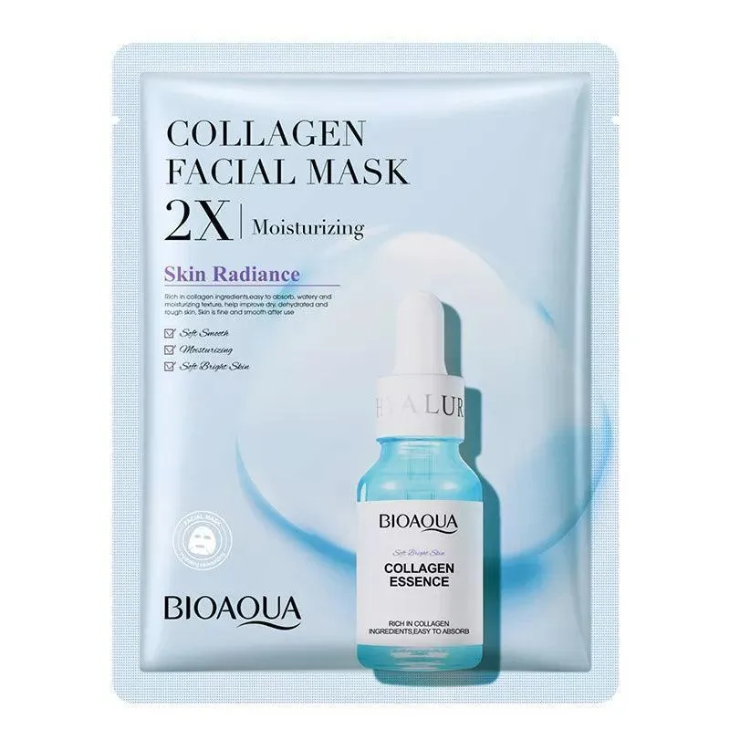 Centella Collagen Hydrating Face Mask Set for Radiant Youthful Skin Rejuvenation