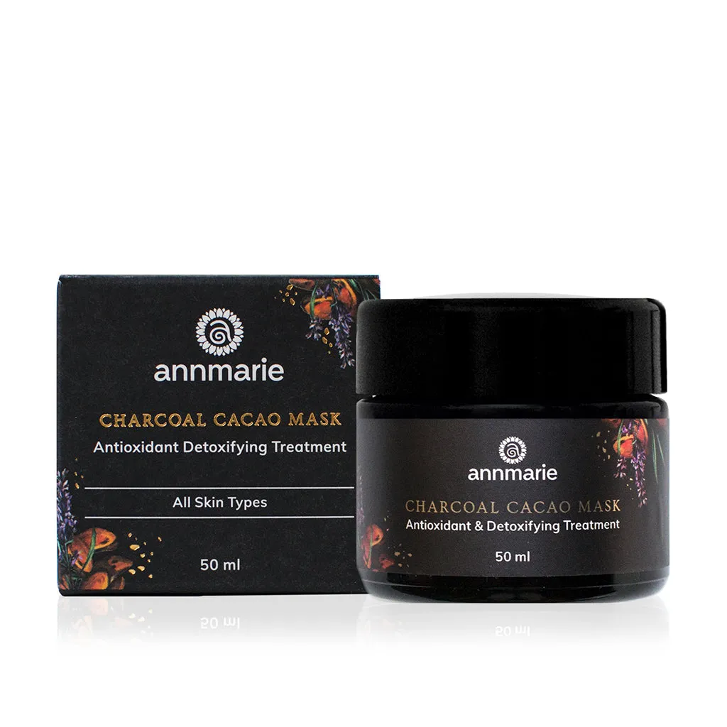 Charcoal Cacao Mask 50ml - Annmarie Skin Care