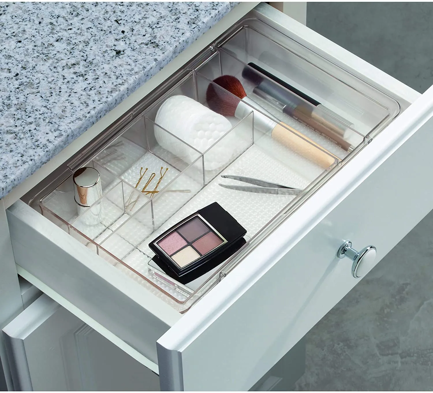 Clear Expandable Drawer Organizer