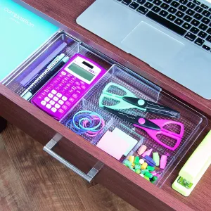 Clear Expandable Drawer Organizer