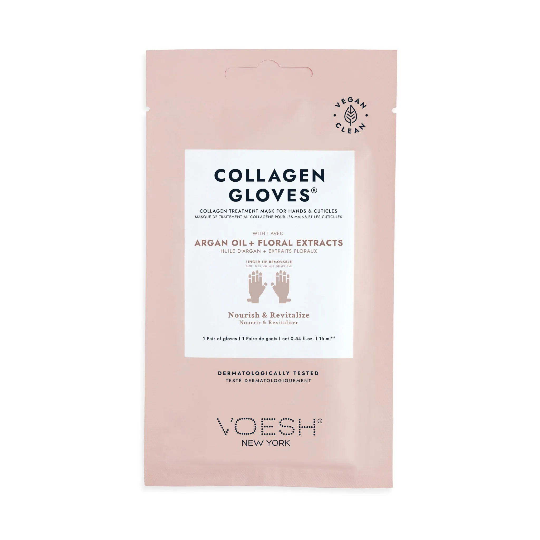 Collagen Gloves with Argan Oil   Floral Extracts