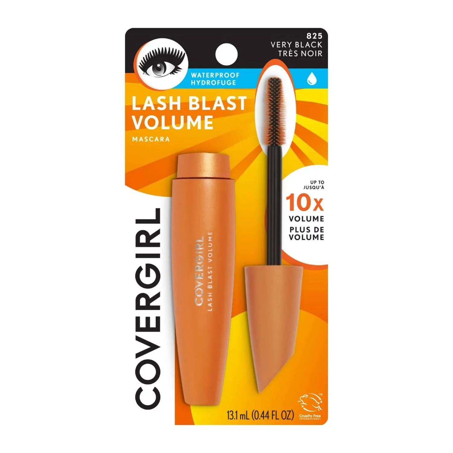 Covergirl - LashBlast Volume Waterproof Mascara Very Black 825 - 0.44 Oz - 24 Pack