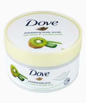 Dove  Exfoliating Body Scrub With Kiwi Seeds And Cool Aloe Scent