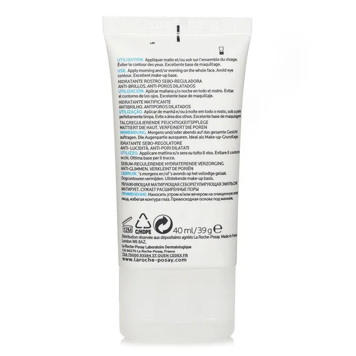 Effaclar Mat Daily Moisturizer (new Formula, For Oily Skin) - 40ml/1.35oz