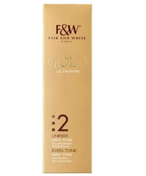 F&W Gold Ultimate Even Tone Maxi Tone Lightening Revitalizing - 350ml