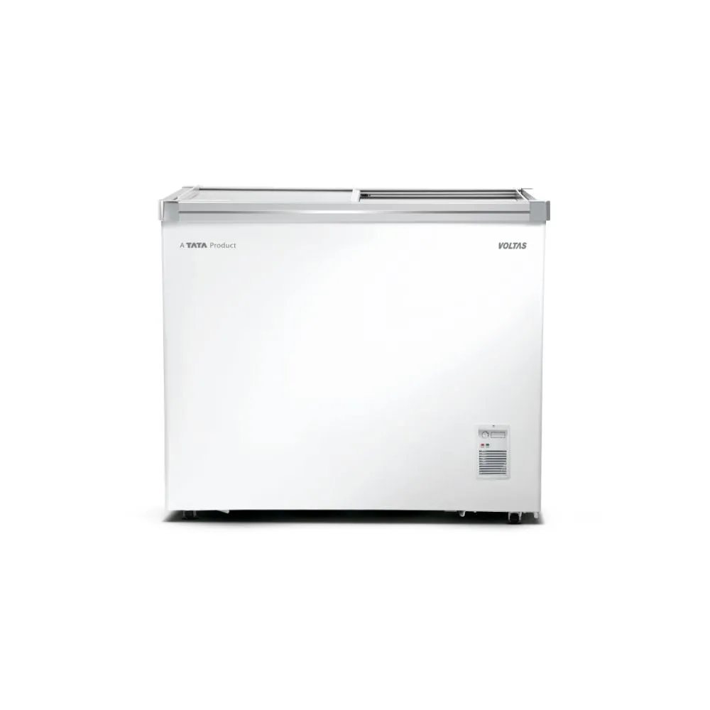 Freezer Glass Top 320 Double Door