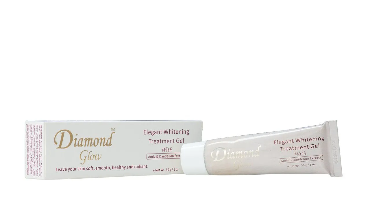 GLOW - Diamond Glow Elegant Whitening Treatment Gel With Amla & Dandelion Extract