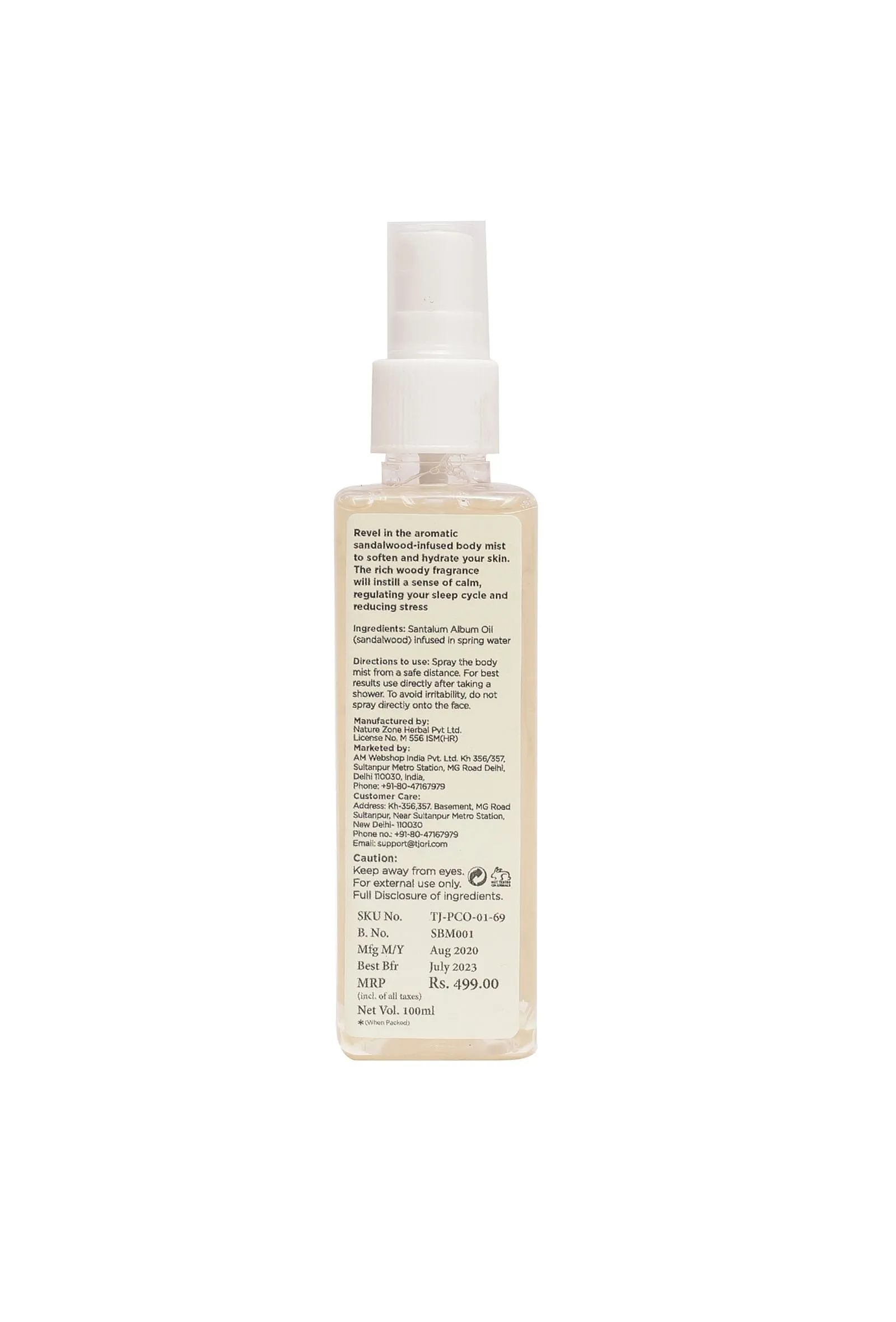 Hydrating Sandalwood Face Mist