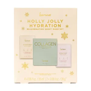 Karuna Holly Jolly Hydration Rejuvenating Sheet Mask Set