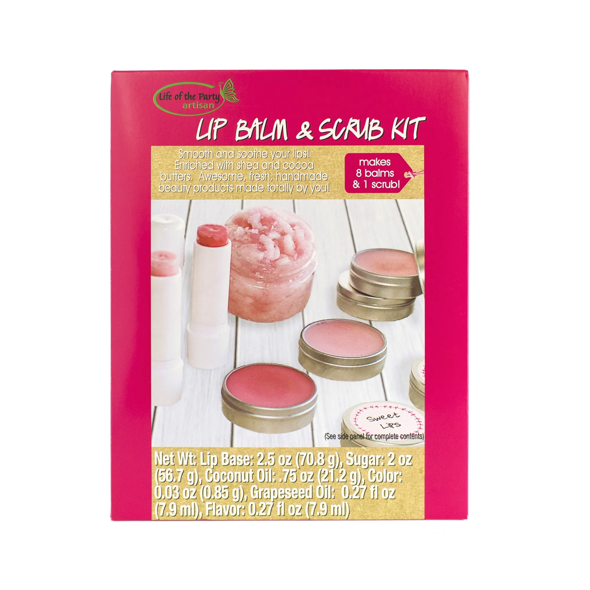 Lip Balm & Scrub Kit