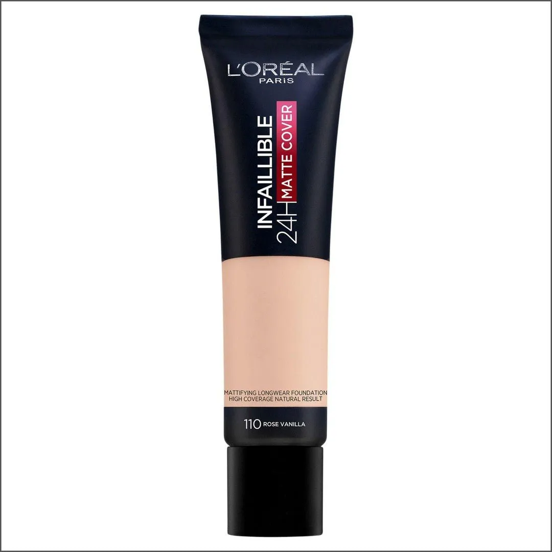 L'Oréal Paris Infaillible 24H Matte Cover 110 Rose Vanilla 30ml