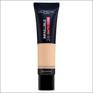 L'Oréal Paris Infaillible 24H Matte Cover 115 Golden Beige 30ml