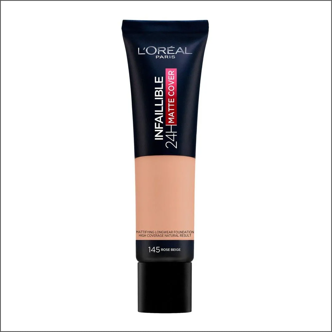 L'Oréal Paris Infaillible 24H Matte Cover 145 Rose Beige 30ml