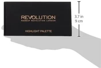 Makeup Revolution - Highlighter Palette - 3 Baked Highlighters