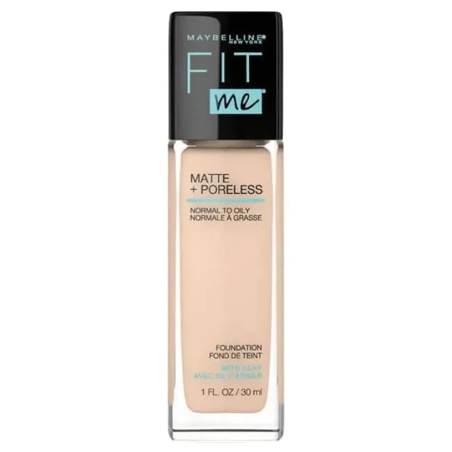 Maybelline Fit Me Matte   Poreless Foundation - Ivory 115