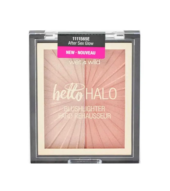 Megaglo Hello Halo Blush and highlighter duo