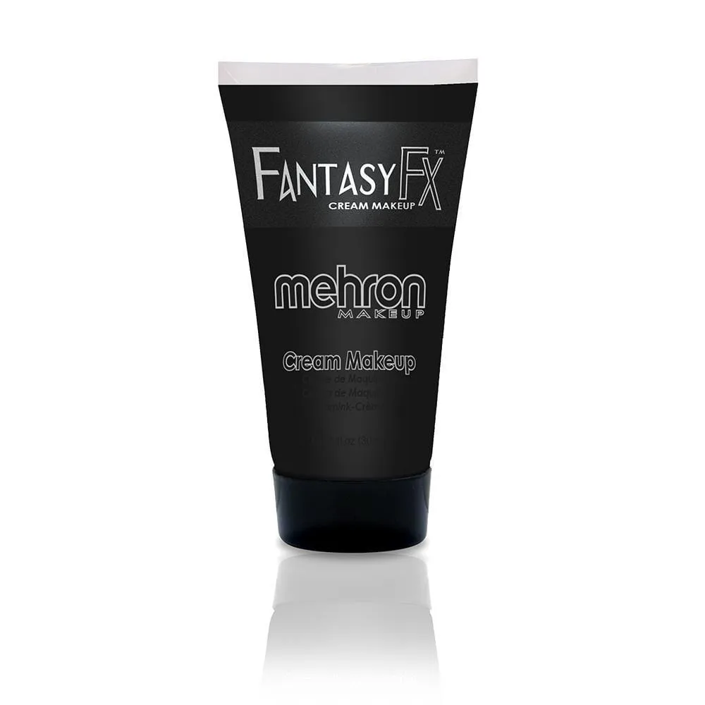 Mehron Fantasy FX Black cream makeup tube, 1 ounce