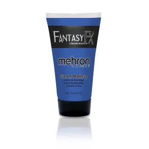 Mehron Fantasy FX blue cream makeup tube, 1 ounce