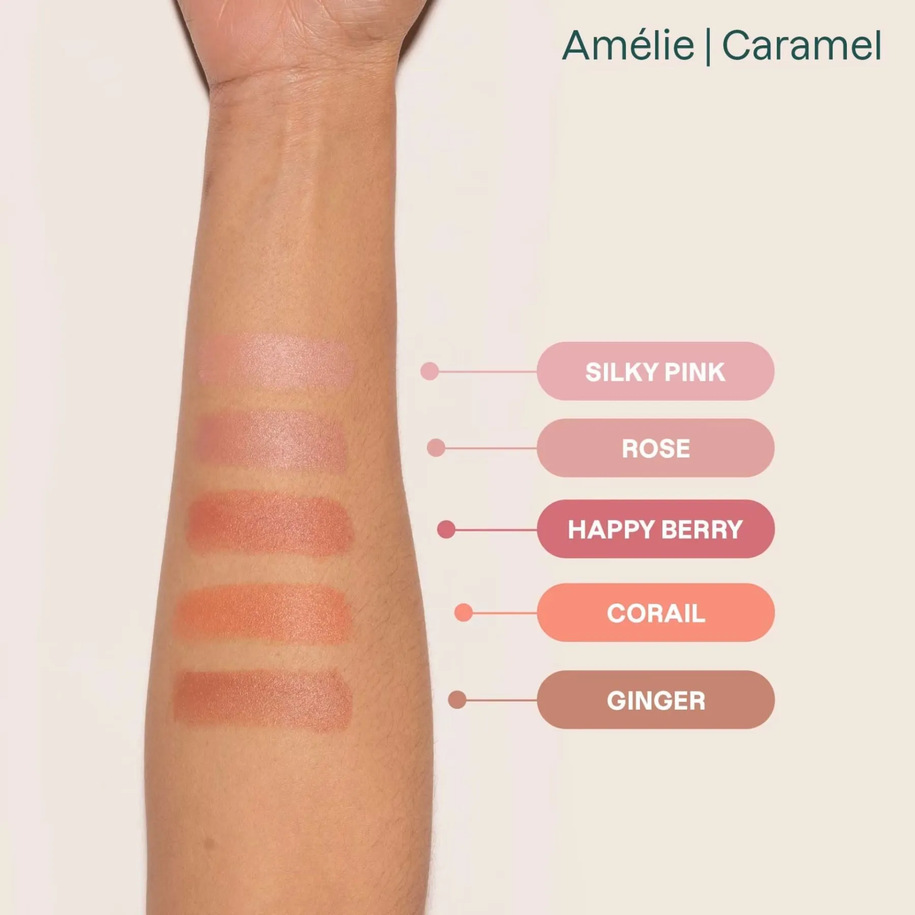 Oceanly Cream Blush Stick - Corail