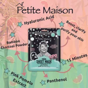 Petite Maison Facial Sheet Mask 25ml Purifying