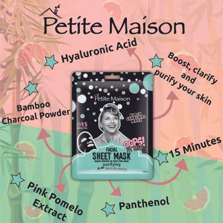 Petite Maison Facial Sheet Mask 25ml Purifying