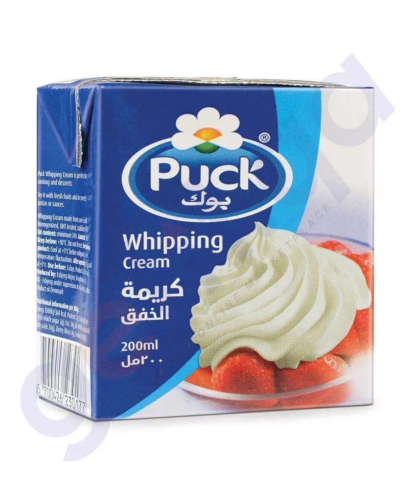 PUCK WHIPPING CREAM