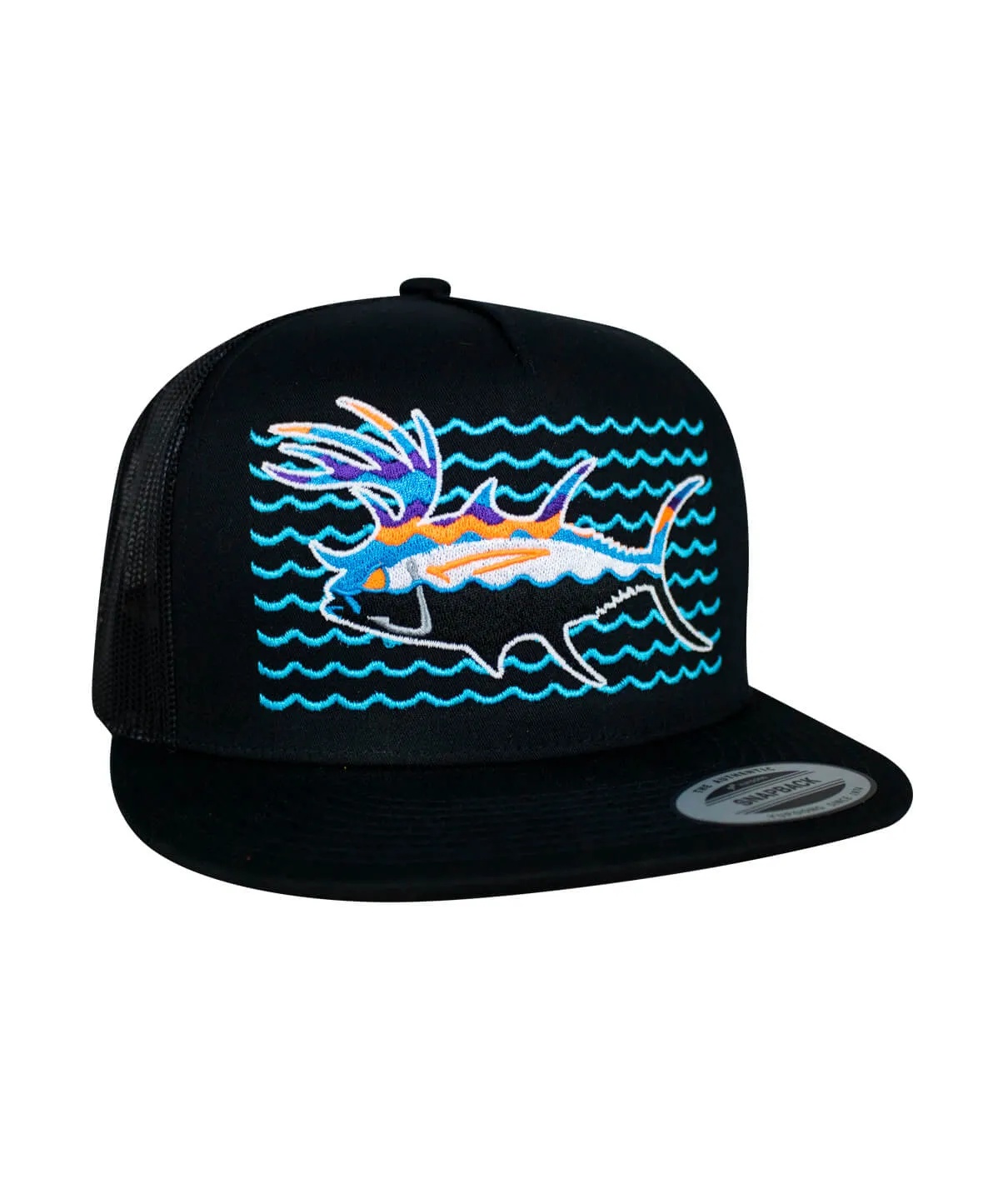 "Buck- Eye Explorer on the Water" Unisex Snapback Trucker Hat