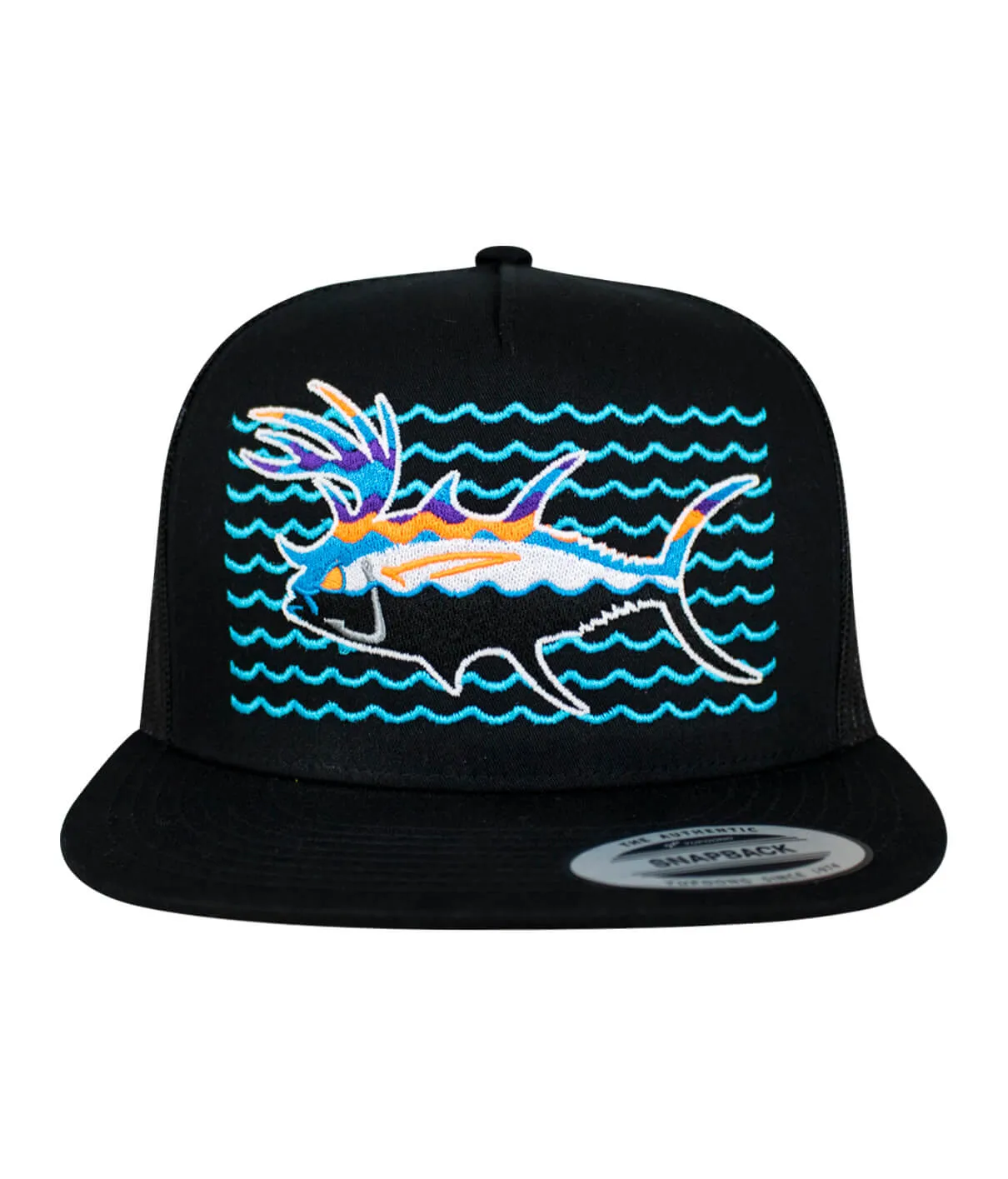 "Buck- Eye Explorer on the Water" Unisex Snapback Trucker Hat