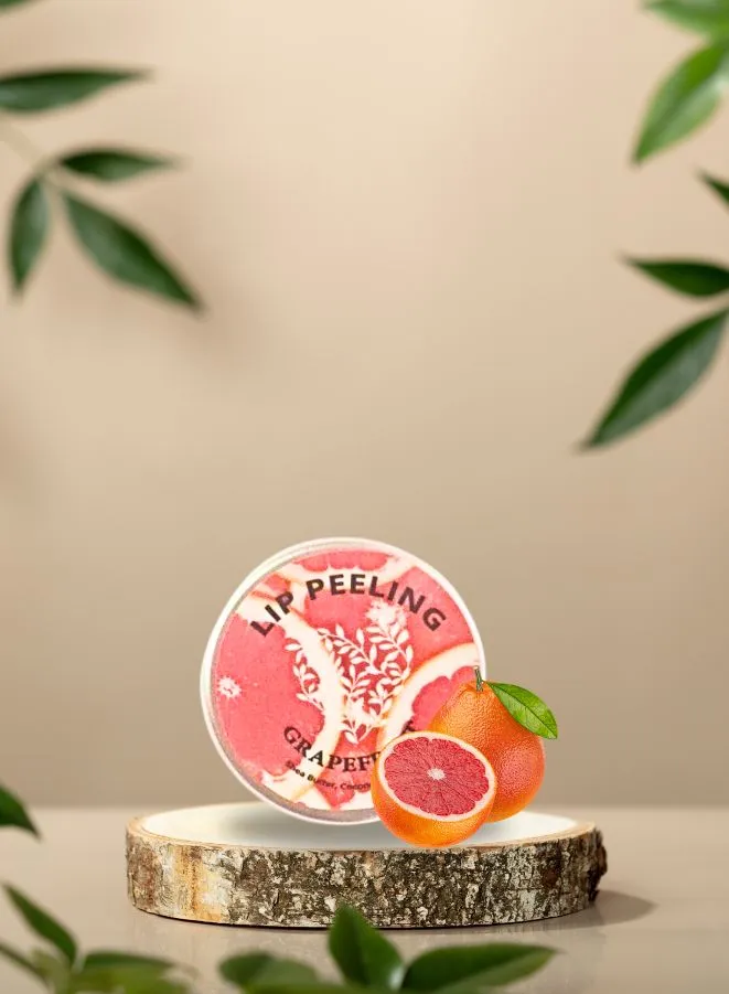 Revitalize Your Lips with Natural Grapefruit Lip Scrub by Soap&Friends, 15ml