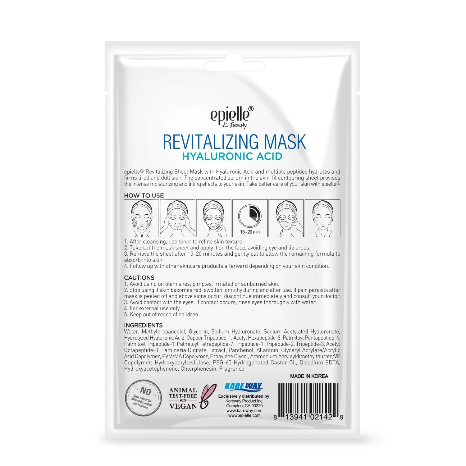 Revitalizing Hyaluronic Acid Mask