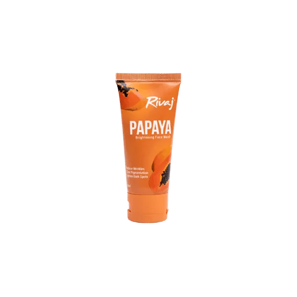 RIVAJ UK PAPAYA BRIGHTENING FACE WASH 50ML