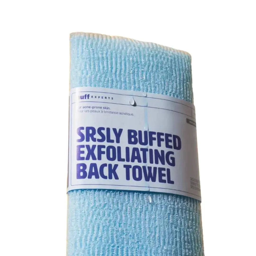 SRSLY Buffed Exfoliating Back Towel