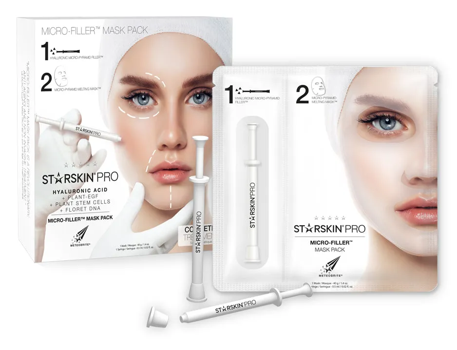 STARSKIN Pro Micro Filler Mask Pack, Anti-ageing and non-invasive treatment