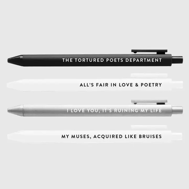 The Tortured Poets Department Jotter Pen Set