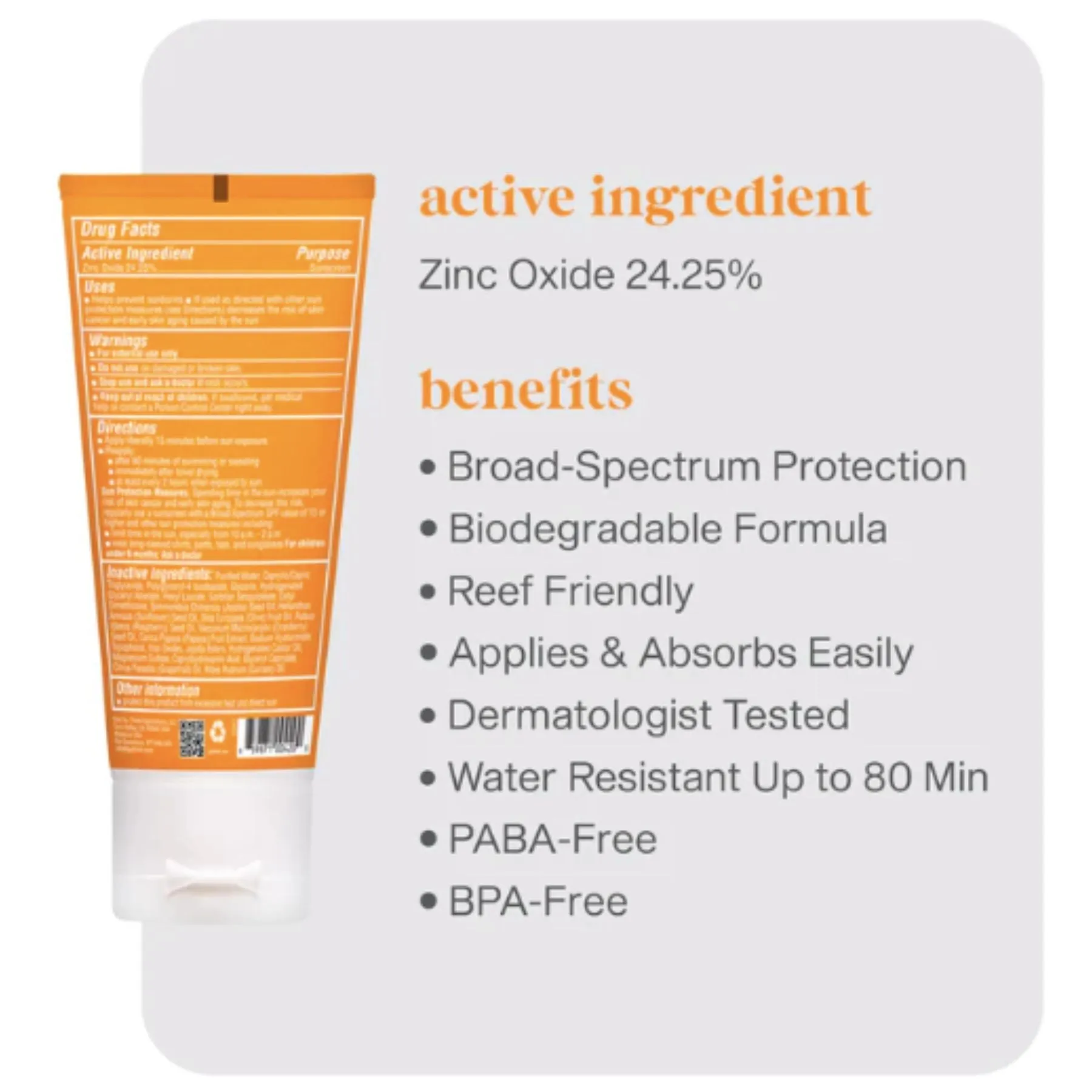 Thinkdaily Tinted Face Sunscreen SPF 30 