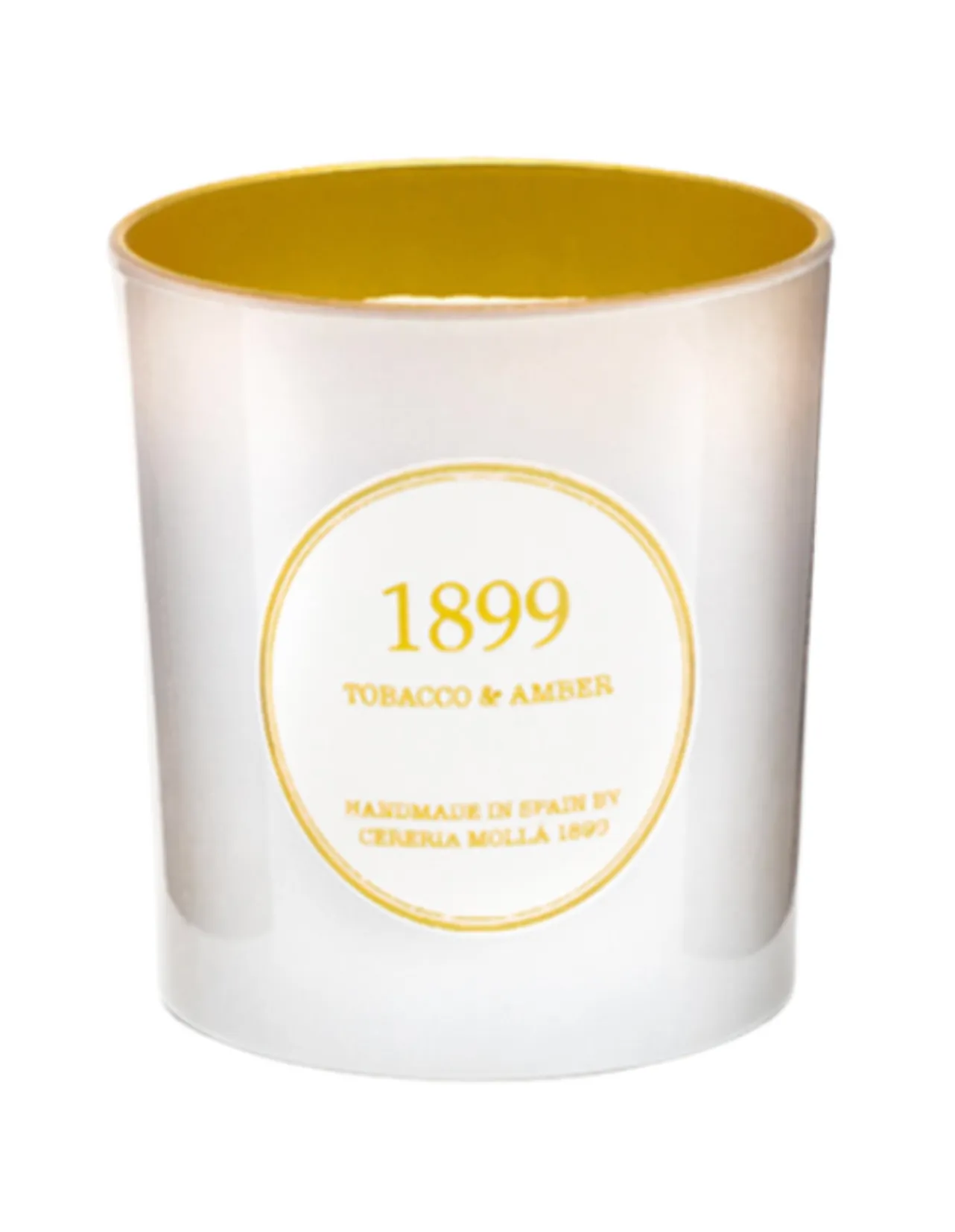 Tobacco & Amber Gold Candle