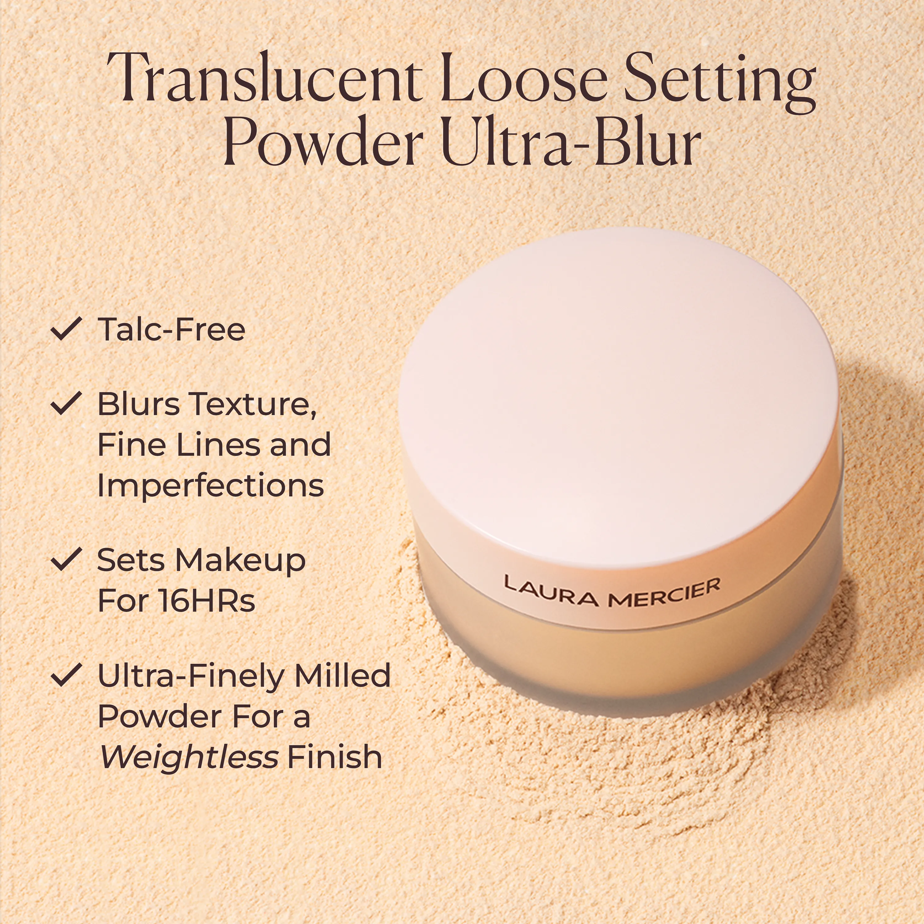 Translucent Loose Talc-Free Setting Powder Ultra-Blur Mini