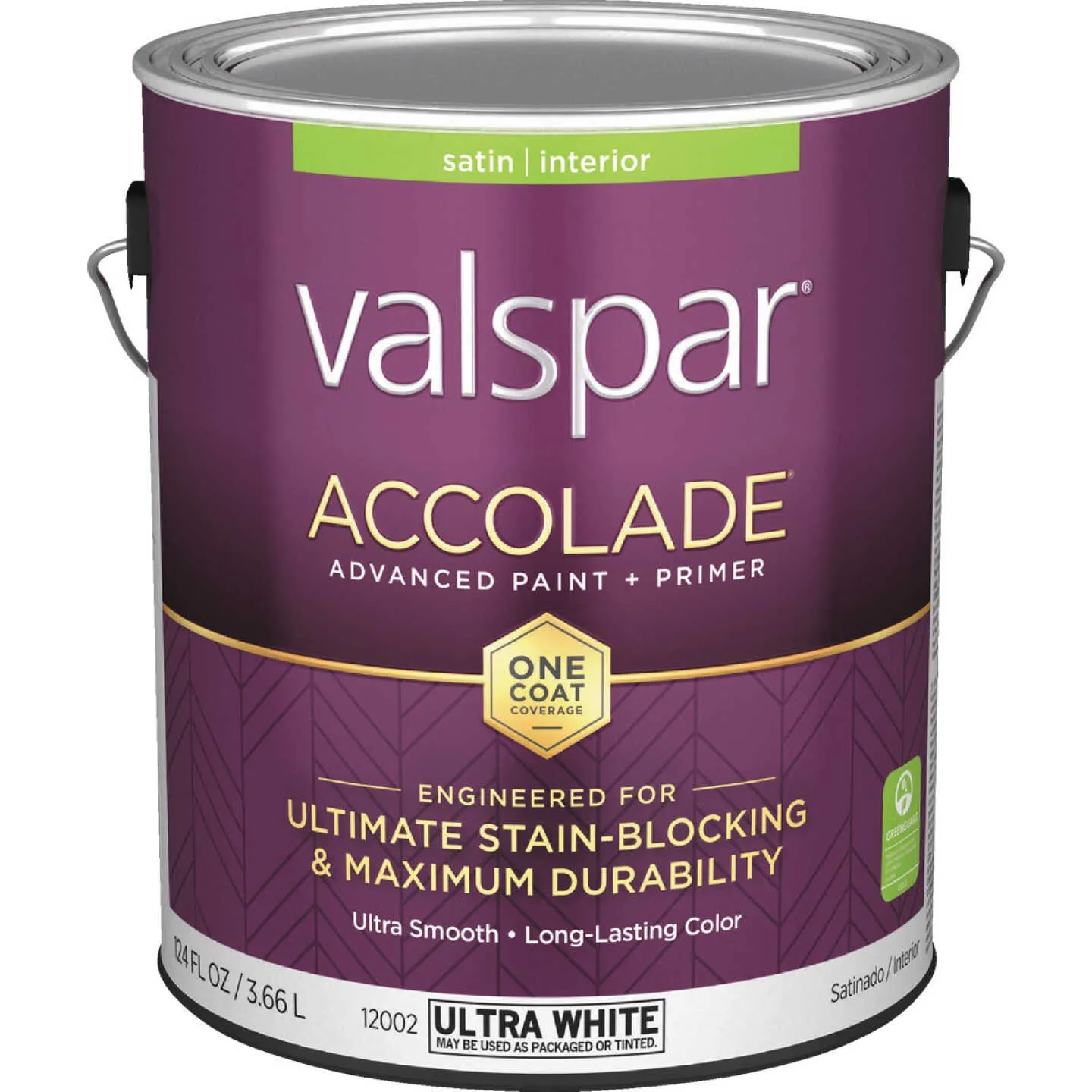 Valspar® Accolade® Interior Paint   Primer Satin 5 Gallon Ultra White (5 Gallon, Ultra White)