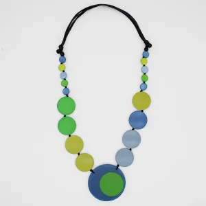 Vibrant Blue Hana Necklace