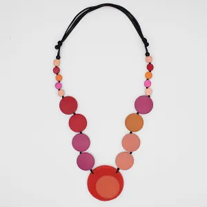 Vibrant Pink Hana Necklace