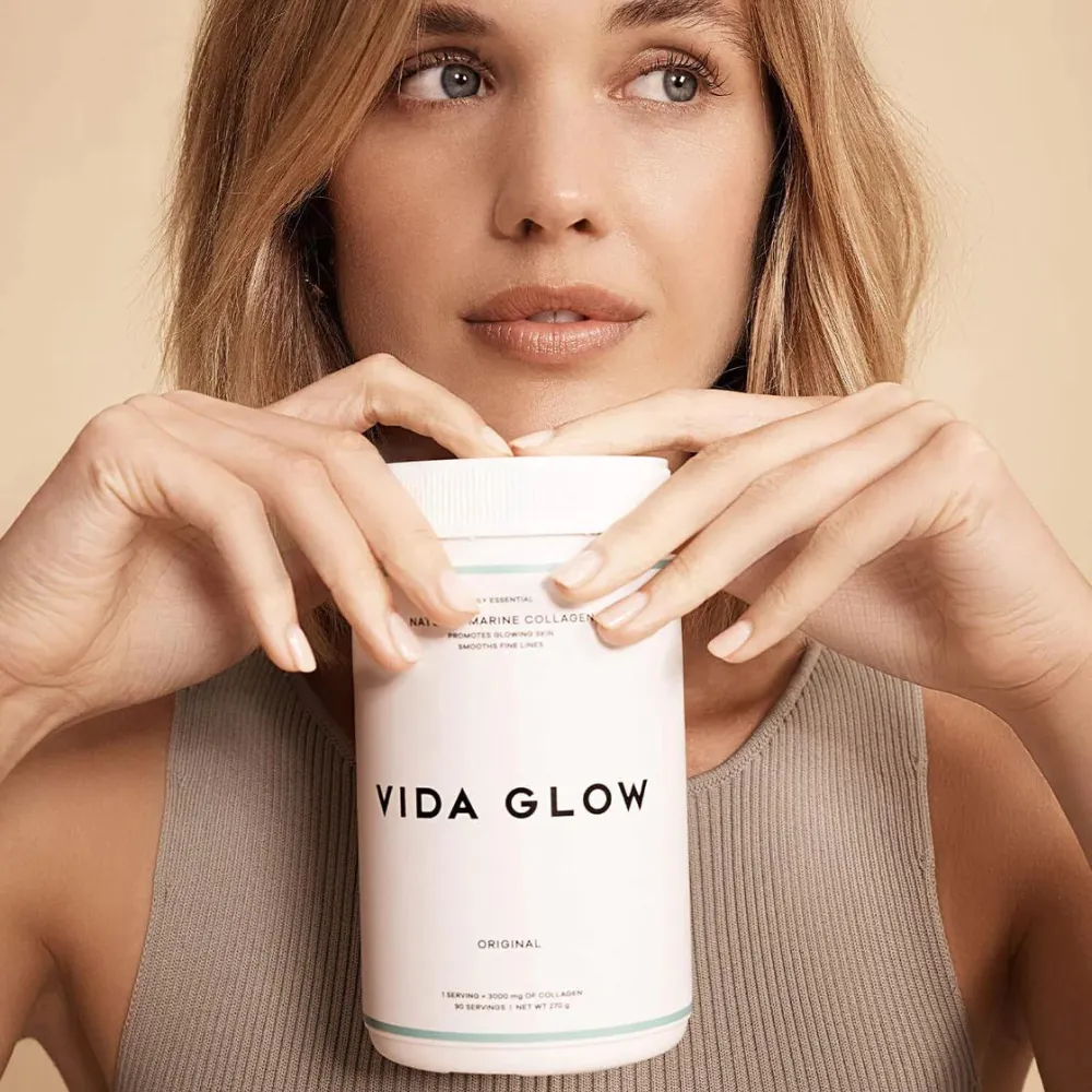 Vida Glow Natural Marine Collagen Loose Powder Original